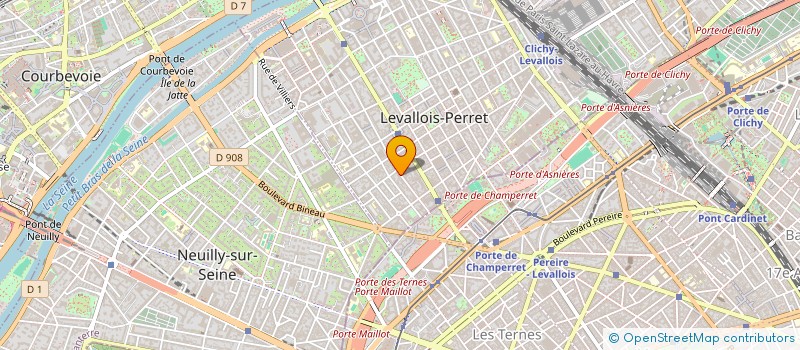 localisation de l'entreprise SYND COPRO DU 37 RUE MARIUS AUFAN à LEVALLOIS-PERRET
