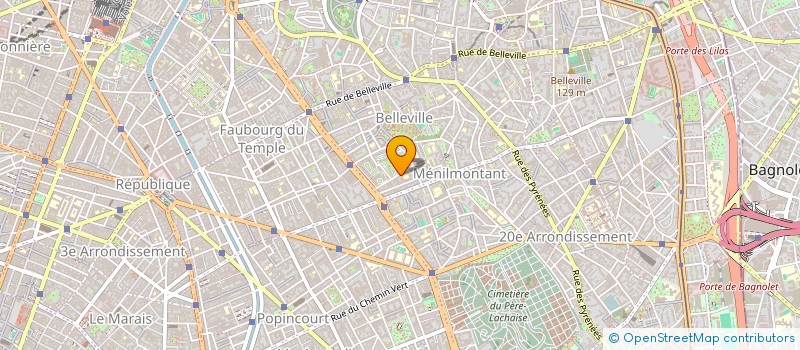 localisation de l'entreprise SYND COPRO DU 38 40 RUE DES MARONITES  PARIS