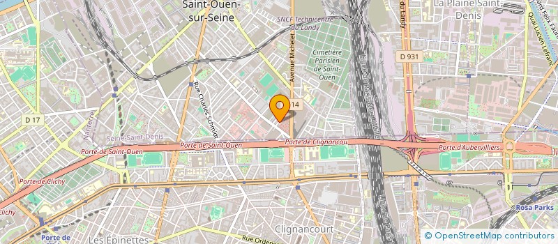 localisation de l'entreprise SYND COPRO DU 4-6 RUE VOLTAIRE à SAINT-OUEN-SUR-SEINE