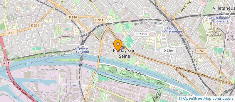 localisation de l'entreprise SYND COPRO DU 4 AV DU MARECHAL MAISON à EPINAY-SUR-SEINE