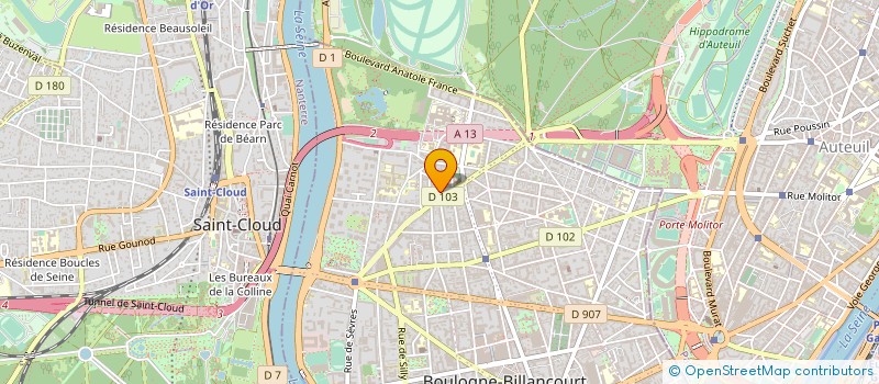 localisation de l'entreprise SYND COPRO DU 4 RUE JEAN LEMOINE à BOULOGNE-BILLANCOURT