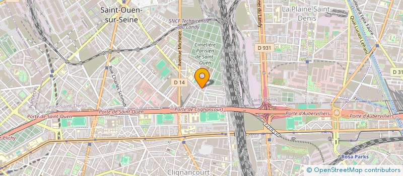localisation de l'entreprise SYND COPRO DU 4 RUE MORAND à SAINT-OUEN-SUR-SEINE