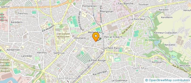 localisation de l'entreprise SYND COPRO DU 40 RUE BRAILLE à BREST