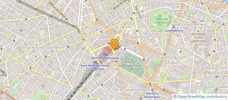 localisation de l'entreprise SYND COPRO DU 43 AV DU MAINE  PARIS