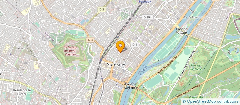 localisation de l'entreprise SYND COPRO DU 44 R CARNOT à SURESNES