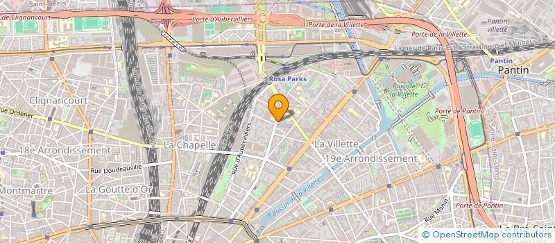 localisation de l'entreprise SYND COPRO DU 44 R CURIAL  PARIS