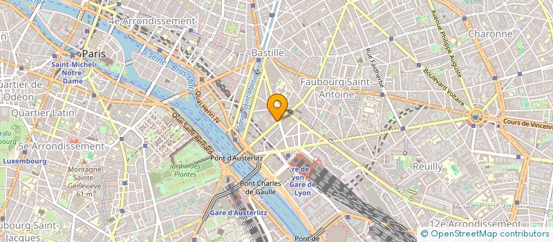 localisation de l'entreprise SYND COPRO DU 45 AV LEDRU ROLLIN  PARIS