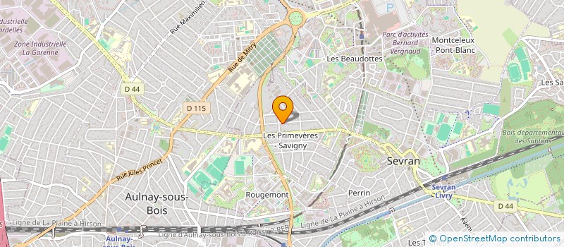 localisation de l'entreprise SYND COPRO DU 47 AV JEAN JAURES SEVRAN à SEVRAN