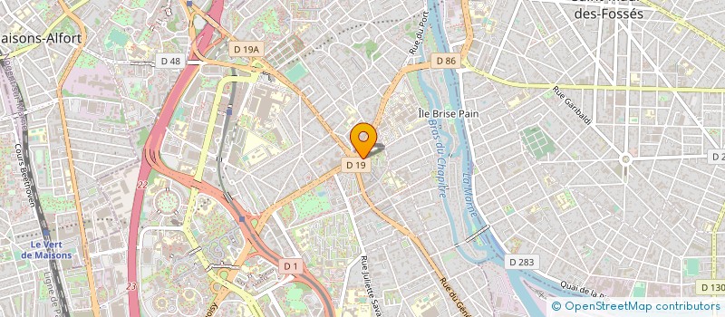 localisation de l'entreprise SYND COPRO DU 5 A 9 R GENERAL LECLERC  CRETEIL