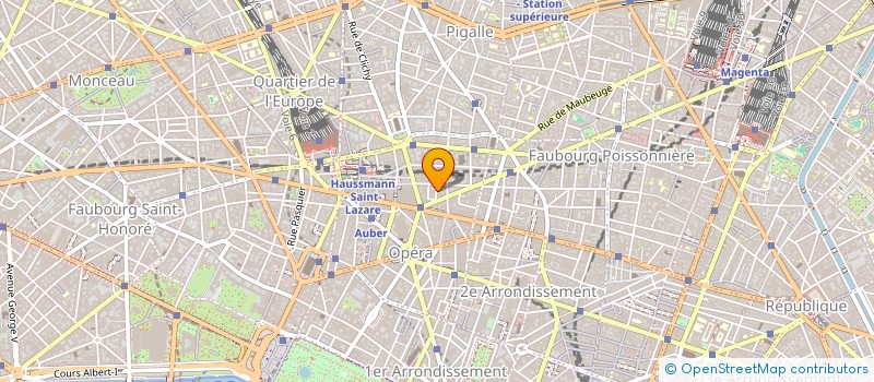localisation de l'entreprise SYND COPRO DU 5 CITE D'ANTIN  PARIS