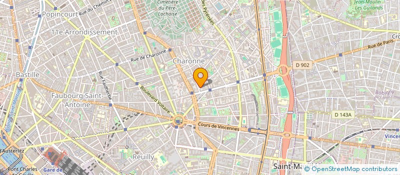 localisation de l'entreprise SYND COPRO DU 5 R DES HAIES 75120  PARIS
