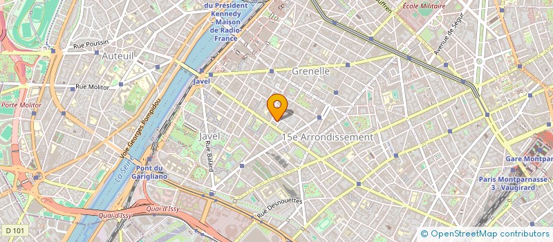 localisation de l'entreprise SYND COPRO DU 5 RUE BOUCICAUT PARIS 15  PARIS