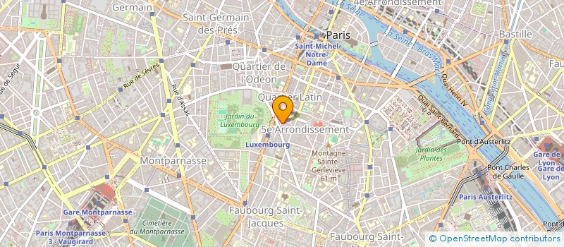 localisation de l'entreprise SYND COPRO DU 5 RUE LE GOFF  PARIS