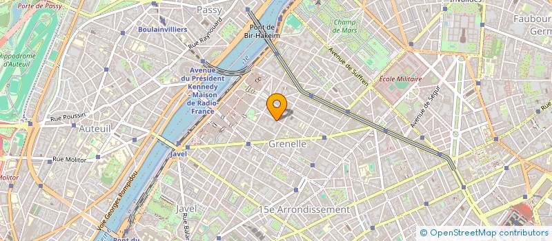 localisation de l'entreprise SYND COPRO DU 50-54 RUE DU THEATRE  PARIS