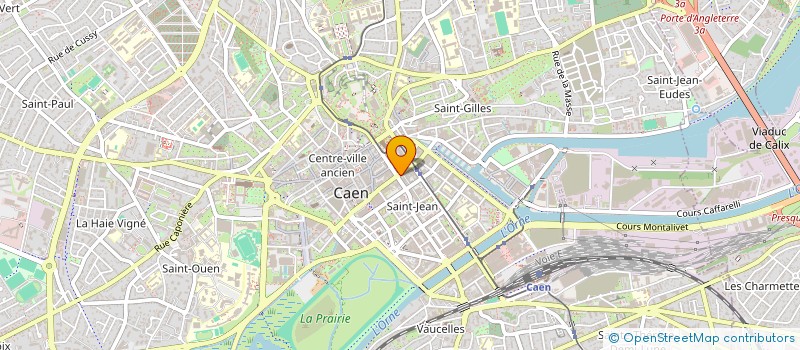 localisation de l'entreprise SYND COPRO DU 51 R DE BERNIERES à CAEN