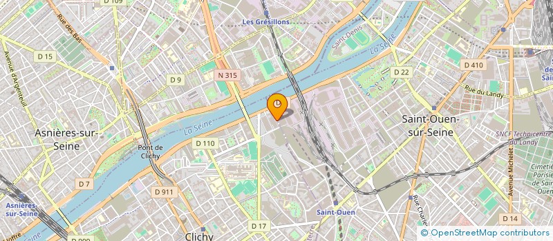 localisation de l'entreprise SYND COPRO DU 51 RUE PIERRE  CLICHY