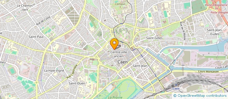 localisation de l'entreprise SYND COPRO DU 53 R FROIDE à CAEN
