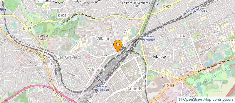 localisation de l'entreprise SYND COPRO DU 6 AV ALLENDE à MASSY