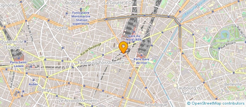 localisation de l'entreprise SYND COPRO DU 6 RUE DES PETITS HOTELS  PARIS