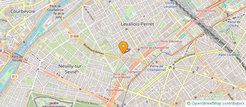 localisation de l'entreprise SYND COPRO DU 6 RUE VERGNIAUD à LEVALLOIS-PERRET