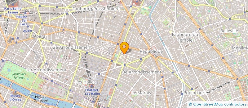 localisation de l'entreprise SYND COPRO DU 66 R DU VERT BOIS  PARIS