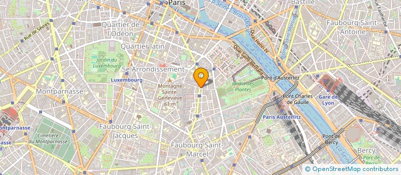 localisation de l'entreprise SYND COPRO DU 69 RUE MONGE  PARIS