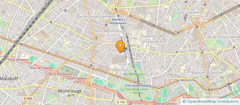 localisation de l'entreprise SYND COPRO DU 7 R GAUGUET  PARIS