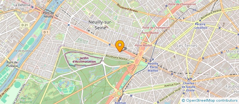 localisation de l'entreprise SYND COPRO DU 7 R P.DEROULEDE à NEUILLY-SUR-SEINE