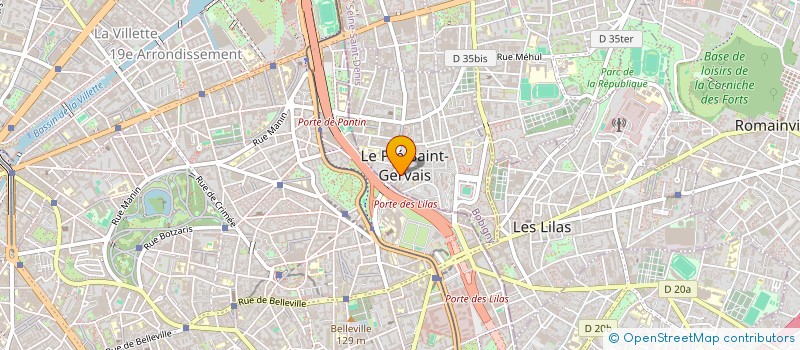 localisation de l'entreprise SYND COPRO DU 7 RUE DU CAPITAINE SOYER à LE PRE-SAINT-GERVAIS