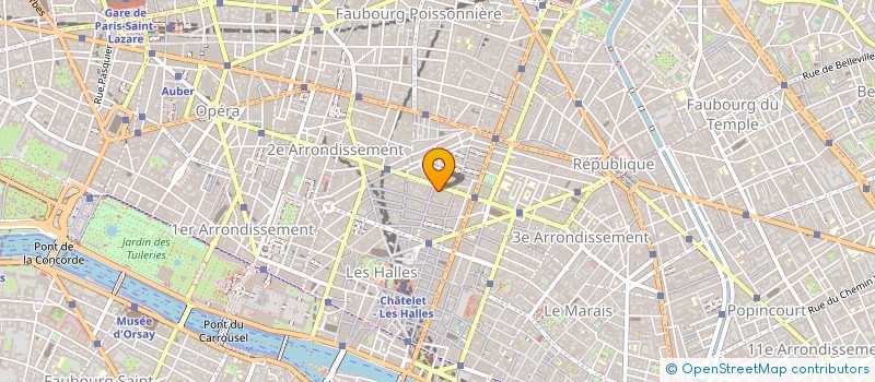 localisation de l'entreprise SYND COPRO DU 71 RUE REAUMUR  PARIS