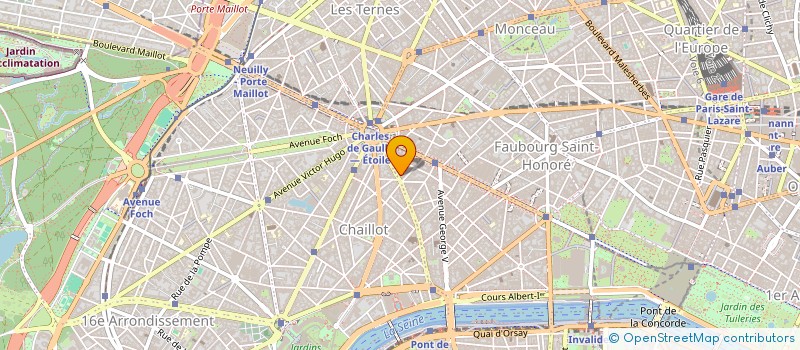 localisation de l'entreprise SYND COPRO DU 72 AVENUE MARCEAU  PARIS