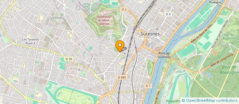 localisation de l'entreprise SYND COPRO DU 75 BD MAL DE TASSIGNY à SURESNES