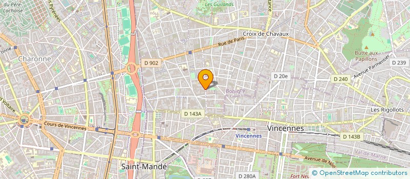 localisation de l'entreprise SYND COPRO DU 76 RUE MARCEAU à MONTREUIL