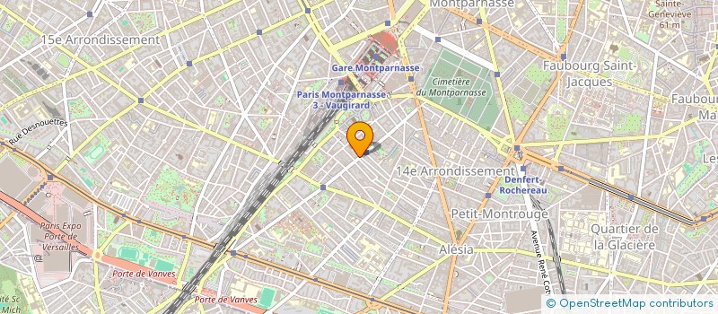 localisation de l'entreprise SYND COPRO DU 78 R RAYMOND LOSSERAND  PARIS