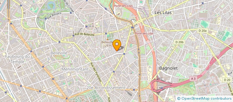 localisation de l'entreprise SYND COPRO DU 8 10 PAS GAMBETTA  PARIS