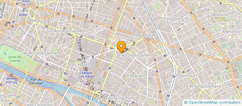 localisation de l'entreprise SYND COPRO DU 8 RUE AU MAIRE 75003 PARIS  PARIS