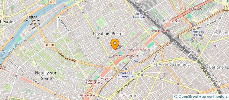 localisation de l'entreprise SYND COPRO DU 8 RUE GABRIEL PERI à LEVALLOIS-PERRET