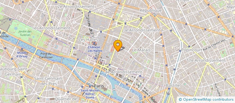 localisation de l'entreprise SYND COPRO DU 8 RUE SIMON LE FRANC  PARIS