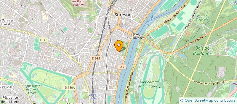 localisation de l'entreprise SYND COPRO DU 83-85 RUE PASTEUR à SURESNES