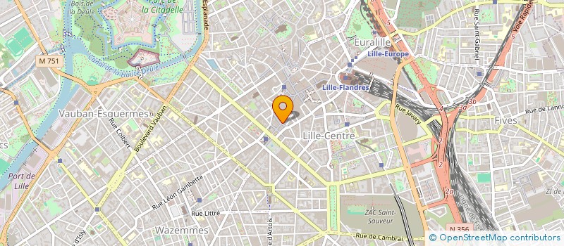 localisation de l'entreprise SYND COPRO DU 9-11 PL DE BETHUNE à LILLE