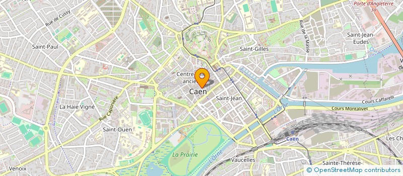 localisation de l'entreprise SYND COPRO DU 9 PL DE LA REPUBLIQUE à CAEN