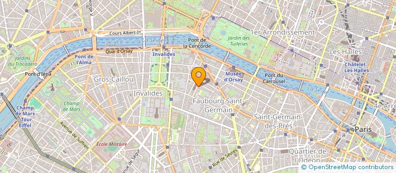 localisation de l'entreprise SYND COPRO DU 9 RUE CASIMIR PERIER  PARIS