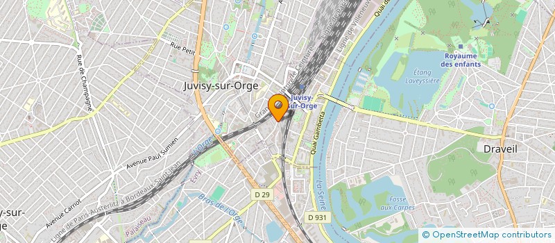 localisation de l'entreprise SYND COPRO DU 9 RUE HOCHE à JUVISY-SUR-ORGE