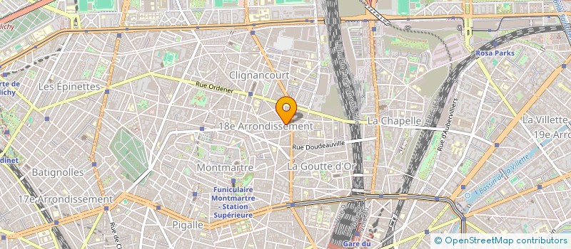 localisation de l'entreprise SYND COPRO DU 9 RUE SIMART  PARIS