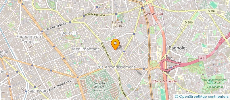 localisation de l'entreprise SYND COPRO DU 91 R VILLIERS ISLE ADAM  PARIS