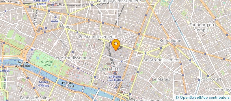 localisation de l'entreprise SYND COPRO DU 92 RUE DE MONTORGUEIL  PARIS