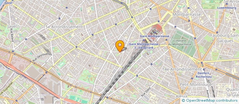 localisation de l'entreprise SYND COPRO DU 96 RUE D'ALLERAY  PARIS