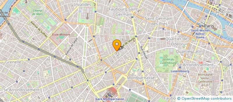 localisation de l'entreprise SYND COPRO DU 99 AU 103 R DE SEVRES  PARIS