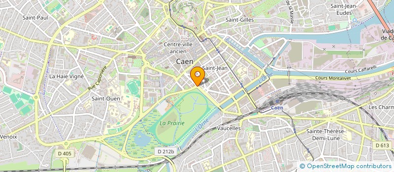 localisation de l'entreprise SYND COPRO DU GRAND COURS à CAEN