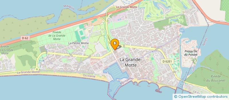 localisation de l'entreprise SYND COPRO DU PARC  LA GRANDE MOTTE